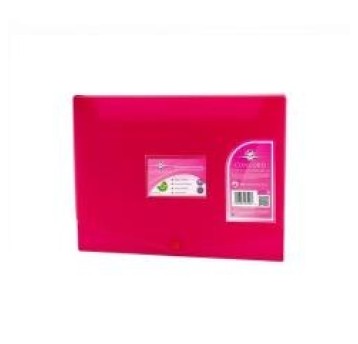 TECZKA PP 30MM A4 RÓŻOWA 6199-PFL A'5