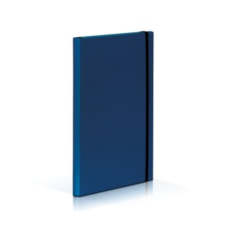 TECZKA SKRZ. Z GUMKĄ CARIBIC 2CM NIEBIESKA 2035