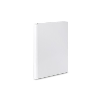 TECZKA SKRZ. Z RZEPEM A4 4CM BIAŁA