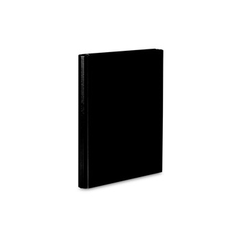 TECZKA SKRZ. Z RZEPEM A4 4CM CZARNA 311/03 1024