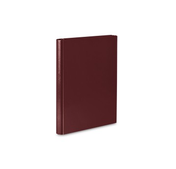 TECZKA SKRZ. Z RZEPEM A4 4CM CZEKOLADOWA