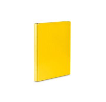 TECZKA SKRZ. Z RZEPEM A4 4CM ŻÓŁTA