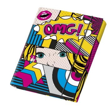 TECZKA SKRZYDŁOWA 4CM Z GUMKĄ OMG! 2261