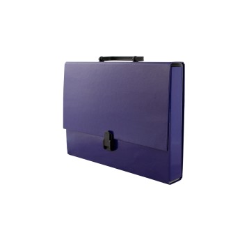 TECZKA SZKOLNA A4 Z RĄCZKĄ NA ZAMEK C.NIEBIESKA