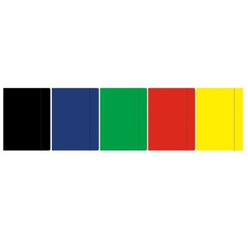 TECZKA SZKOLNA Z GUMKĄ A4 KOLOR MIX A'10 5251