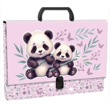 TECZKA TWARDA Z RĄCZKĄ PANDA 11