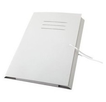 TECZKA WIĄZANA A4+ BIAŁA Z LINIAMI A'10 9276