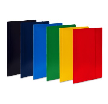 TECZKA Z GUMKĄ 1 ECO NIEBIESKA A"10 9037