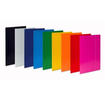 TECZKA Z GUMKĄ 1 ECO POMARAŃCZOWA A"10 2CM 9167