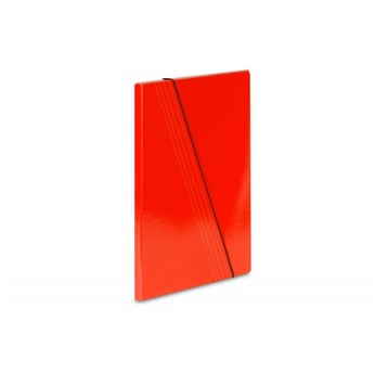 TECZKA Z GUMKĄ 1A CZERWONA 2CM 7010