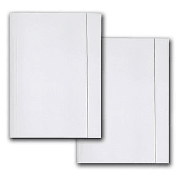 TECZKA Z GUMKĄ A3 BIAŁA A"10