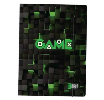 TECZKA Z GUMKĄ A4 300 g/m2 STRIGHT GREEN GAME 2673