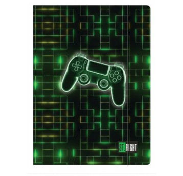 TECZKA Z GUMKĄ A4 300 g/m2 STRIGHT NEON PAD 2680