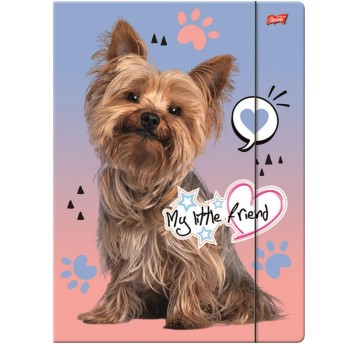 TECZKA Z GUMKĄ A4 300 MY LITTLE FRIEND 8241 A'10