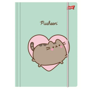 TECZKA Z GUMKĄ A4 300G/M2 PUSHEEN 2322 A'10
