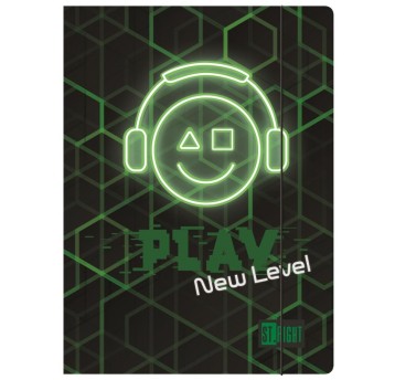 TECZKA Z GUMKĄ A4 300G ST.RIGH PLAY NEW LEVEL 9842