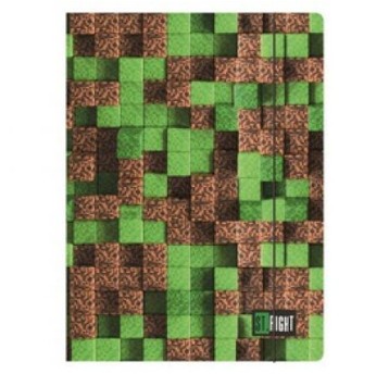 TECZKA Z GUMKĄ A4 300G ST.RIGHT PIXEL CUBES 9835