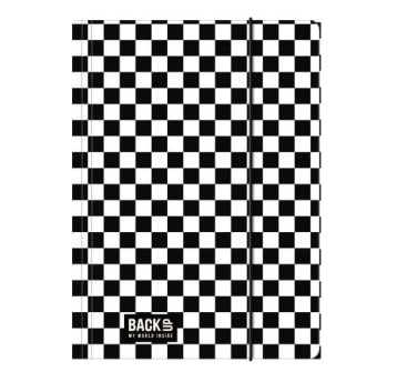 TECZKA Z GUMKĄ A4 BACKUP SZACHOWNICA 6 A 94 A'10