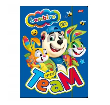 TECZKA Z GUMKA A4 BAMBINO A'10 1758