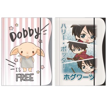TECZKA Z GUMKĄ A4 HARRY POTTER 3419 A'10