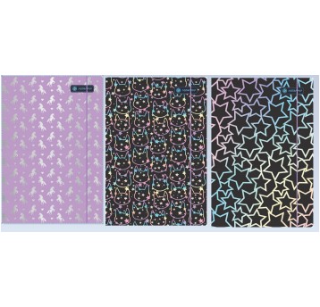 TECZKA Z GUMKĄ A4 HOLO EFFECT ASTRAPAP A'10 7267