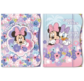 TECZKA Z GUMKA A4 / MINNIE MOUSE