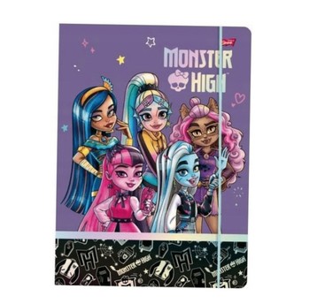 TECZKA Z GUMKĄ A4 MONSTER HIGH 1167