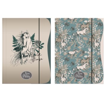 TECZKA Z GUMKA A4 / NICEPRETTY