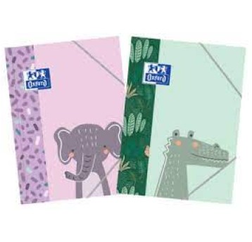 TECZKA Z GUMKĄ A4 OXF KIDS MIX 400177838