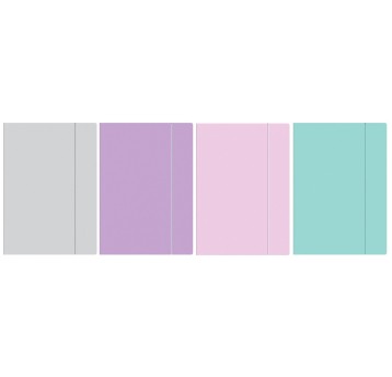 TECZKA Z GUMKA A4 PASTEL A'10 8289