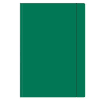 TECZKA Z GUMKĄ A4 ZIELONA A'10 1908