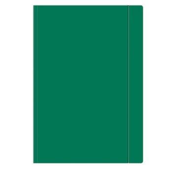 TECZKA Z GUMKĄ A4 ZIELONA A'10 1908