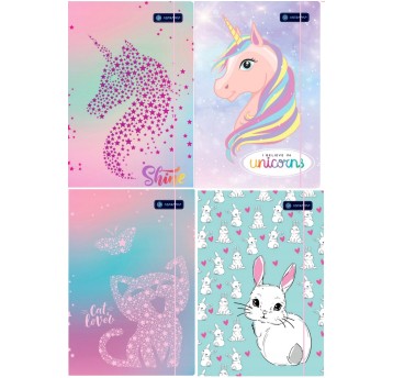 TECZKA Z GUMKĄ ASTRAPAP A4 GIRLS STYLE A'10 7250