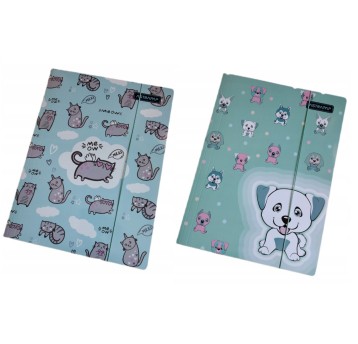 Teczka z gumką ASTRAPAP A4 "Pastel animals" A'10