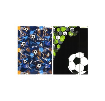 TECZKA Z GUMKA PAP A4 FOOTBALL STK FOL 4315 A'10