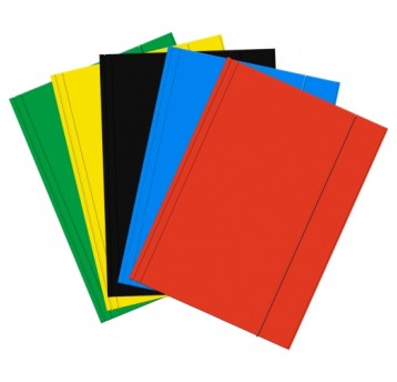 TECZKA Z GUMKĄ PAP A4 STK MIX FOL. 2532 A'10