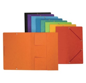 TECZKA Z GUMKĄ PRESZPAN CZARNA 400087824 8495 A'10