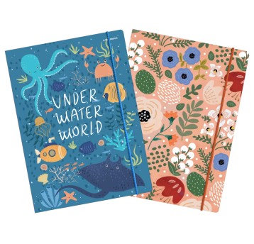 TECZKA Z GUMKĄ TOP C4 KART MIX 400164933 A'10 4023