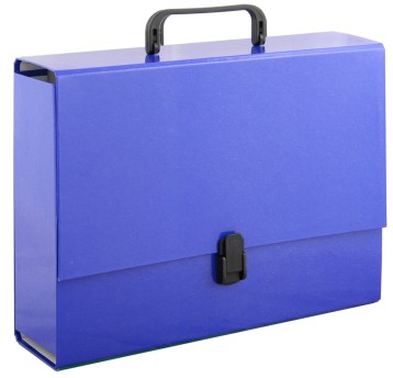 TECZKA Z RĄCZKĄ A4 10CM CIEMNONIEBIESKA 0378