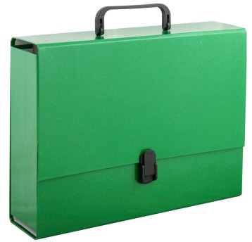 TECZKA Z RĄCZKĄ A4 10CM PASTELOWA ZIELONA 0361