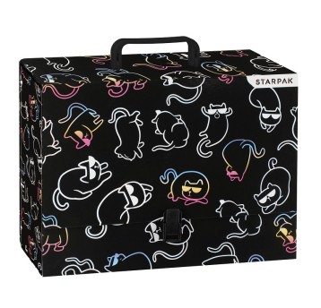 TECZKA Z RACZKĄ A4/95MM XL KITTY HOLO 3085