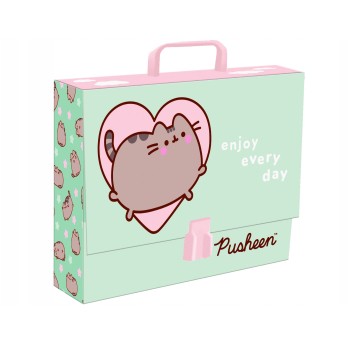 TECZKA Z RĄCZKĄ A4 XL 33x24,8 x9 PUSHEEN 9681