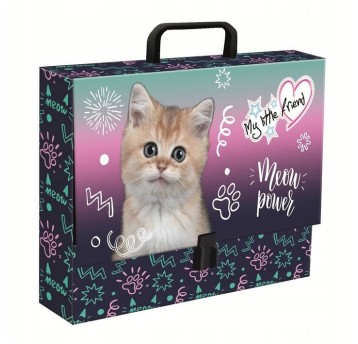 TECZKA Z RĄCZKĄ A4 XL 33X24,8X9CM KITTY PARTY