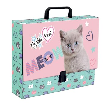 TECZKA Z RĄCZKĄ A4 XL 33X24,8X9CM MY LITTLE KITTY