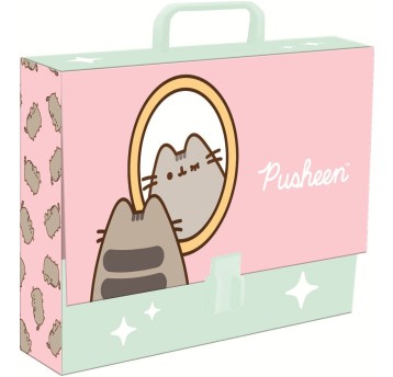 TECZKA Z RĄCZKĄ A4 XL 33X24,8X9CM PUSHEEN 9674