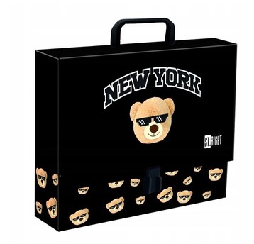 TECZKA Z RĄCZKĄ A4 XL NYC MOOD MIŚ
