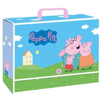 Teczka z rączką PEPPA PIG XL 9cm 5265
