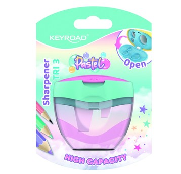 TEMPERÓWKA PLASTI POTRÓJNA Z POJEM MIX PASTEL 9876