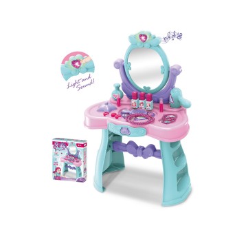 TOALETKA B/O ŚWIATŁO DŹWIĘK 54X43X10CM 9769