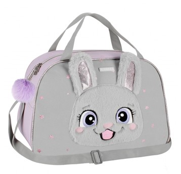 TORBA NA RAMIE LILIOWY KROLIK 6484